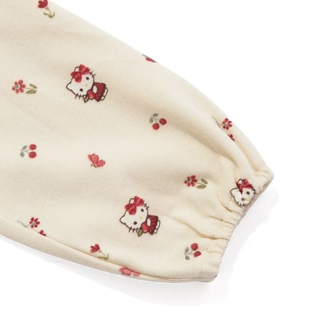 【 Jamie kay × HELLO KITTY 】JBCO264910 OC総柄プリントロンパース PNK（size 70, 80）