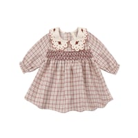【Quincy Mae】CALLIE DRESS CHRISTMAS PLAID