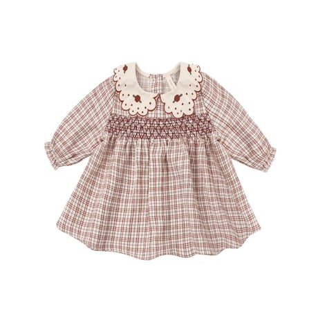 【Quincy Mae】CALLIE DRESS CHRISTMAS PLAID