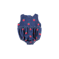 【Bebe Organic】Minnie Overall - Apple Denim