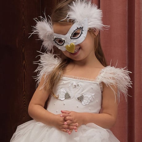 【 NORALEE 】SWAN MASK IVORY