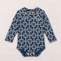 【Misha&Puff】BABY SCOUT ONESIE (MOONLIGHT RAILROAD FLORAL)