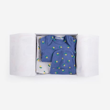 【BOBO CHOSES】 Stamp Bloom all over gift set