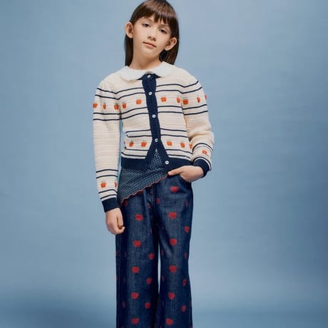 【Bebe Organic】Minnie Pants - Apple Denim