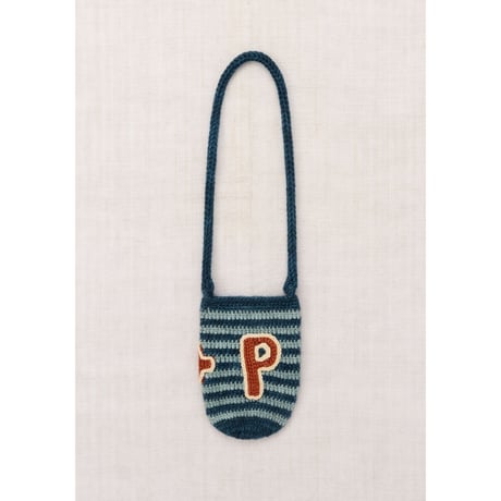 【Misha&Puff】 ALMA MATER BOTTLE BAG (MARINE BLUE)