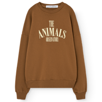 【The Animals Observatory】 KOI SWEATSHIRT - BRN
