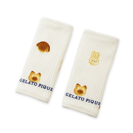 【 gelato pique 】PBGG264486 BABYｱﾆﾏﾙﾌﾞﾚｯﾄﾞ柄ｻｯｷﾝｸﾞﾊﾟｯﾄ CRM