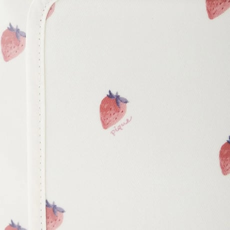 【 gelato pique 】 PPGG999155 ﾌｪｲﾊﾞﾘｯﾄﾓﾁｰﾌ柄おむつﾎﾟｰﾁ BEG