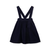 【Wynken】PONY DENIM PINAFORE - RINSE DENIM