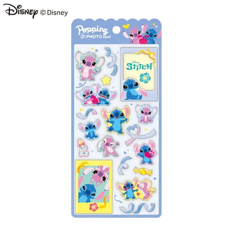 ディズニー　Popping Photo Seal スティッチ