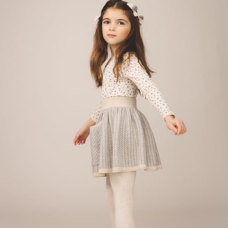 【 SOOR PLOOM 】ERMA SKIRT, POWDER