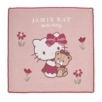 【 Jamie kay ×HELLO KITTY】 JKGG264908 ﾆｯﾄJQﾌﾞﾗﾝｹｯﾄ PNK