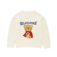 【 gelato pique 】PKNT264470 KIDSﾍﾞﾋﾞﾓｺﾋｰﾛｰﾍﾞｱJQDﾌﾟﾙCRM(size 90~120)