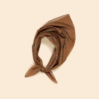 【 Apolina 】 SIGNATURE VOILE SCARF - CHOCOLATE