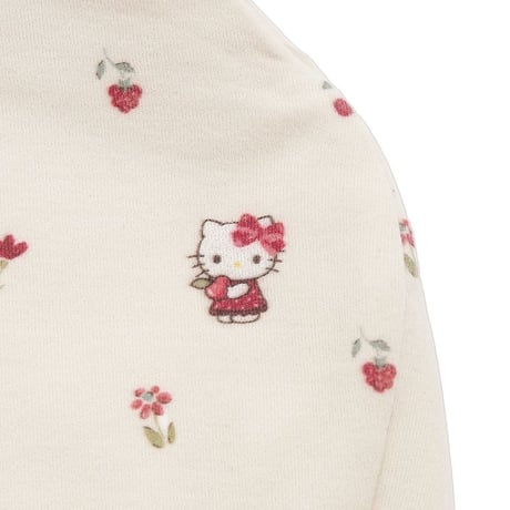 【 Jamie kay × HELLO KITTY 】JBGH264915 OC総柄プリントボンネット PNK（頭位46㎝前後）