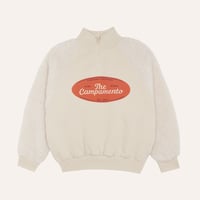 【The Campamento】 The Campamento Teddy Sweatshirt - Ecru