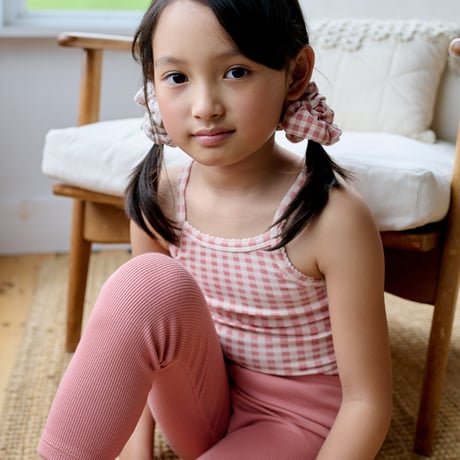 入荷後発送ご予約商品【 SOOR PLOOM 】RIB LEGGING, LADYBIRD