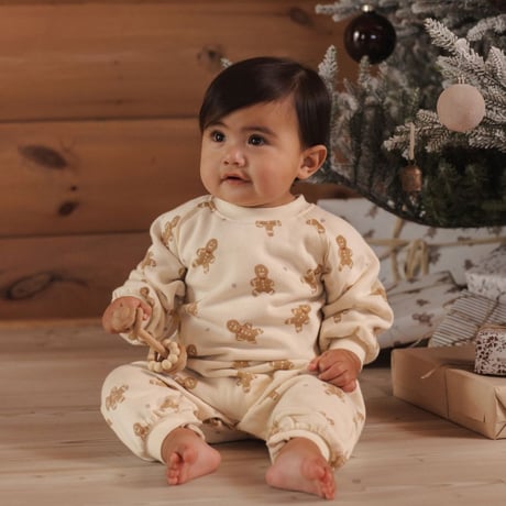 【 Rylee + Cru 】RAGLAN JUMPSUIT GINGERBREAD