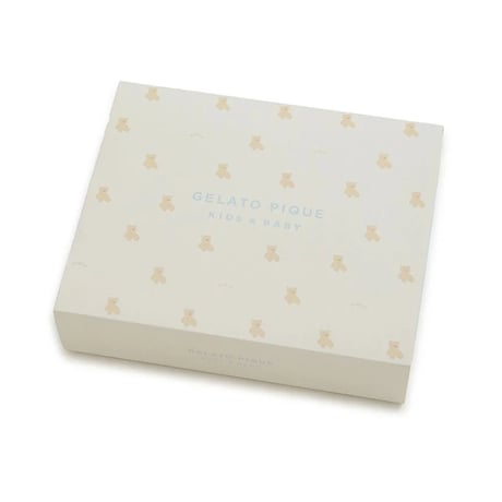 【 gelato pique 】PBGG259067 BABYﾍﾞｱﾌﾞﾗﾝｹｯﾄ&ｽﾀｲ２点ｾｯﾄ ｷﾞﾌﾄBOX LPNK(ｳｻｷﾞ)
