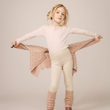 入荷後発送ご予約商品【 SOOR PLOOM 】POUF TEE, PIXIE DUST POINTELLE