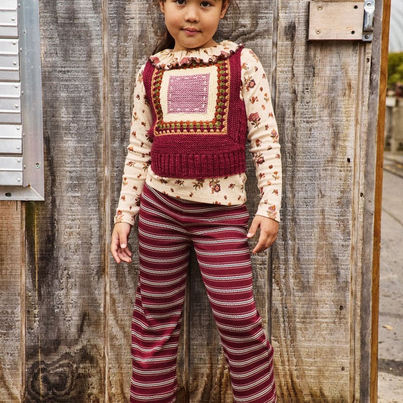 Misha&Puff】 PALOMA TOP (STRING/ANTIQUE ROSE HO
