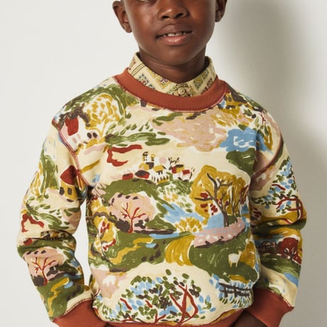 【Misha&Puff】CREWNECK SWEATSHIRT (ALABASTER SANCERRE)