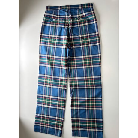 【BOBO CHOSES ADULT 】 Tartan flannel pleated pants　M