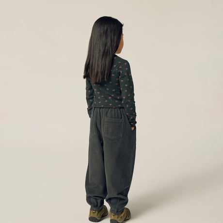 【The Campamento】 Flowers Grey Tshirt