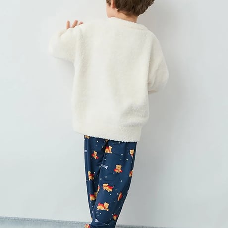 【 gelato pique 】PKNT264470 KIDSﾍﾞﾋﾞﾓｺﾋｰﾛｰﾍﾞｱJQDﾌﾟﾙCRM(size 90~120)