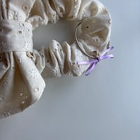 【mc】　Embroidery ribbon scrunchie mini