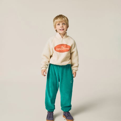 【The Campamento】 The Campamento Teddy Sweatshirt - Ecru