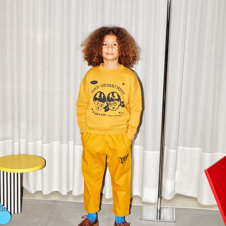 【TOM＆BOY】 YELLOW SWEATSHIRT
