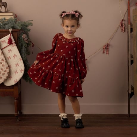 【 Rylee + Cru 】TEEN BOWS, SET OF 2 VINTAGE PLAID