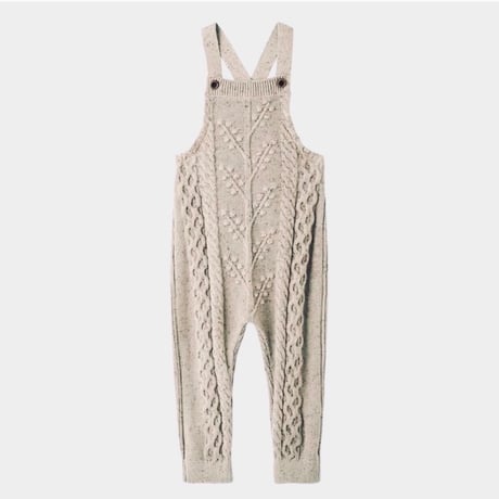 【 Jamie kay × soft cheese】 JKNO264903 ﾆｯﾄｻﾛﾍﾟｯﾄ  BEG（size 80~100）