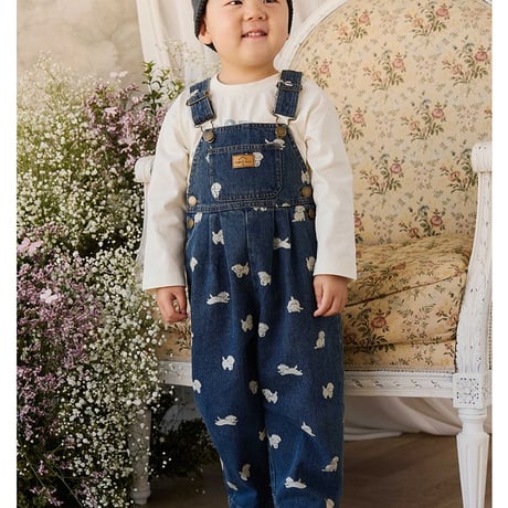【 Jamie kay 】JKFO264114 ﾃﾞﾆﾑｵｰﾊﾞｰｵｰﾙFinnegan D NVY（size 80,90,100）