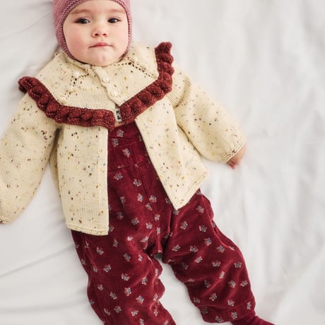 【Misha&Puff】BABY POINTY PEAK HAT (ANTIQUE ROSE)