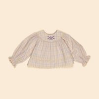 【 Apolina 】 BABY LOLA BLOUSE - CAMP CHECK