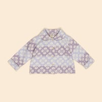 【 Apolina 】 BABY JERSEY JANE CARDIGAN - ICELANDIC POPPY