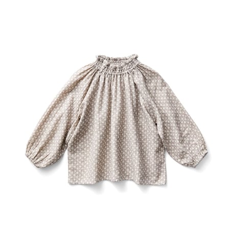 【 SOOR PLOOM 】IMELDA BLOUSE, FILIGREE PRINT, ROSE SMOKE