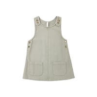 【 Rylee + Cru 】ODETTE OVERALL DRESS DARK SAGE