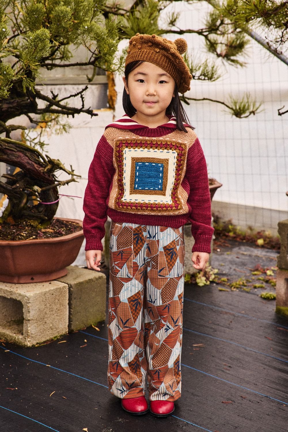 Misha&Puff】 BABY OVERALL (ROSE GOLD KYOTO) （18