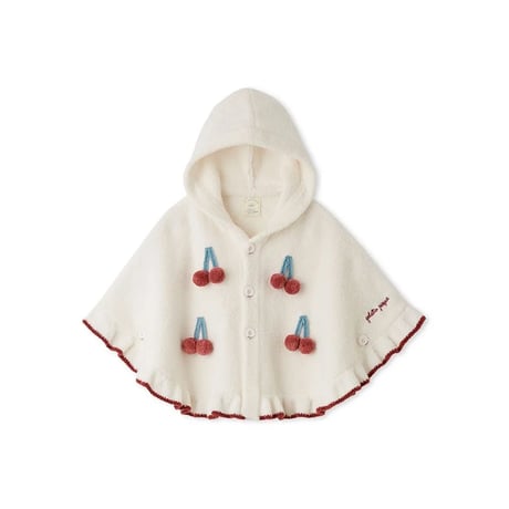 【 gelato pique 】PBNT264431 BABYｴｱﾘｰﾓｺﾁｪﾘｰﾎﾟﾝﾁｮ IVR（size F 70~90）