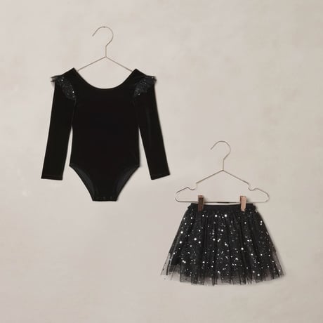 【 NORALEE 】PIXIE TUTU SET BLACK（2Y,4Y,6Y）