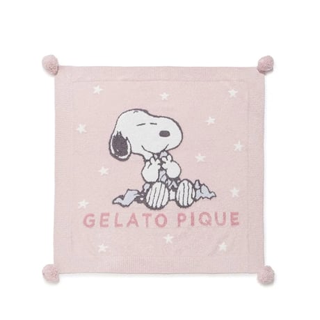 【 gelato pique 】 PKGG262630 【PEANUTS】ｽﾑJQDﾌﾞﾗﾝｹｯﾄ PNK