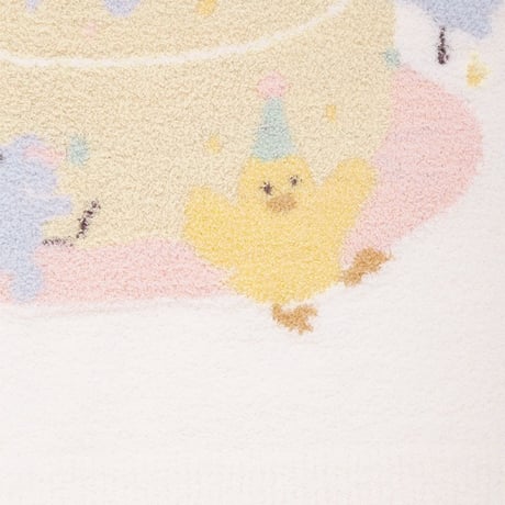 【 gelato pique 】 PKGG999162 KIDSﾌｪｲﾊﾞﾘｯﾄJQDﾌﾞﾗﾝｹｯﾄ RED