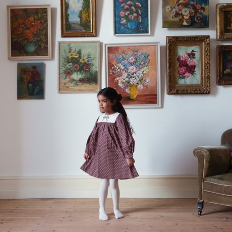 【 little cotton clothes 】Vera Dress in Sugarplum Floral