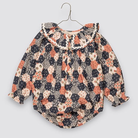 【 little cotton clothes 】Emilie romper Patchwork Floral