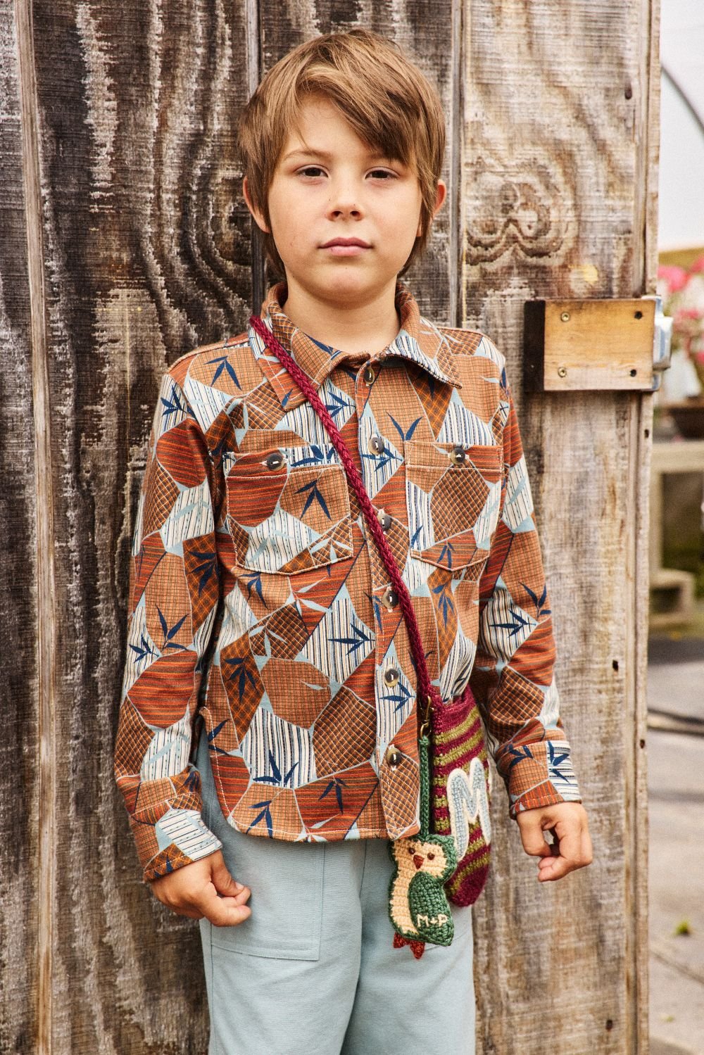 ジャケット・ブルゾン Misha & Puff lattice directors jacket 3y Misha&Puff】 DIRECTOR'S JACKET (ROSE GOLD KYOTO