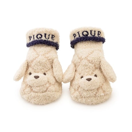 【 gelato pique 】PBGS264536 BABYｴｱﾓｺﾒﾛﾝﾊﾟﾝﾄﾞｯｸﾞｿｯｸｽ CRM