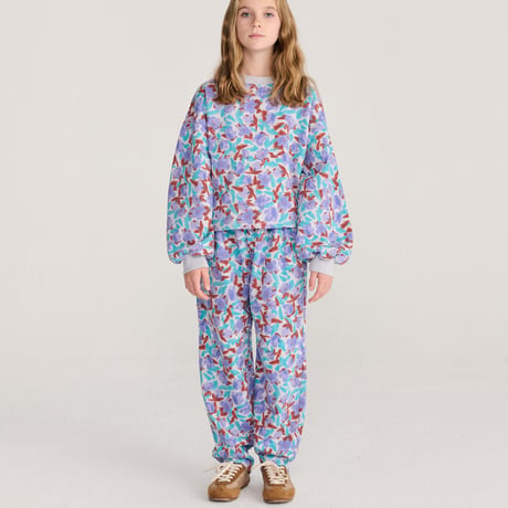 【BOBO CHOSES】Watercolor all over cropped sweatshirt